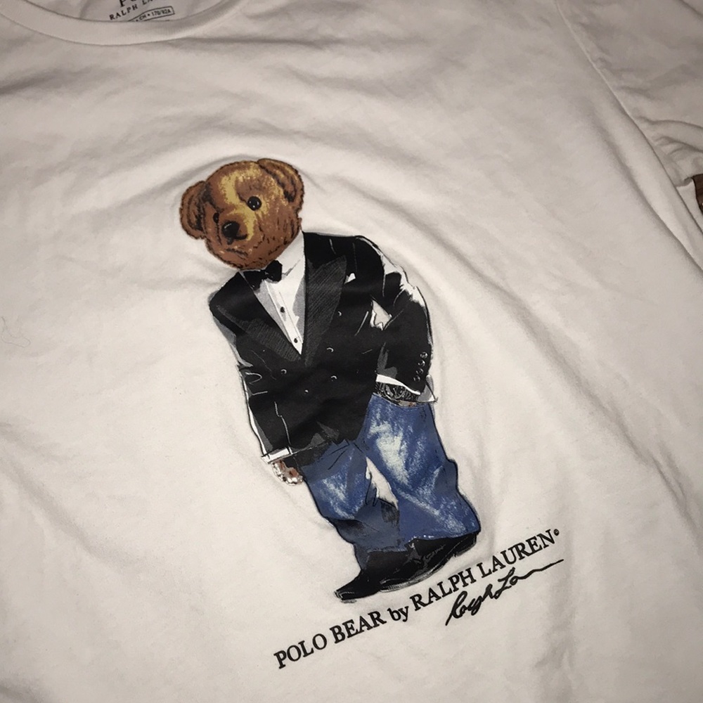 POLO BEAR RALPH LAUREN T-SHIRT - Picture 2 of 3